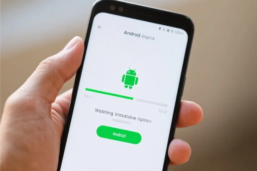 安卓手机正在安装辉达App