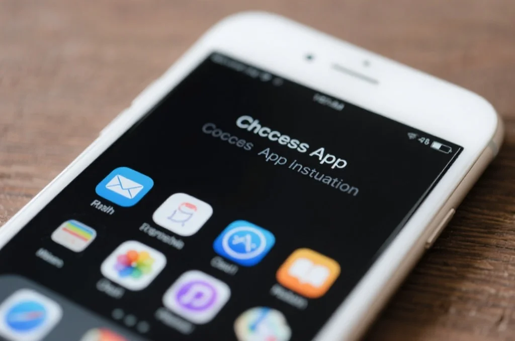 辉达App成功安装并运行的智能手机界面